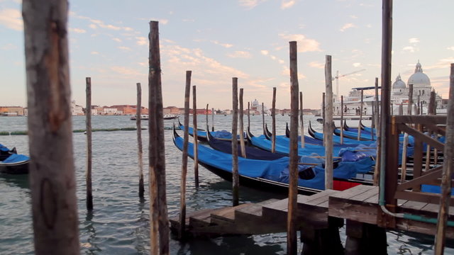 Venice Gondola Sunset