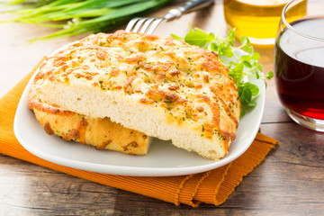 Focaccia al formaggio