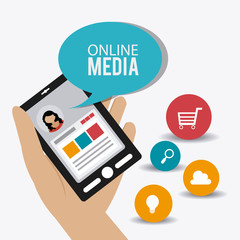 Technology design, vector illustration.