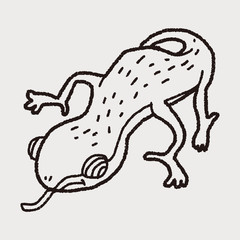 Doodle Lizard