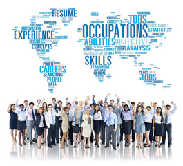 Occupation Job Careers Expertise Human Resources Concept