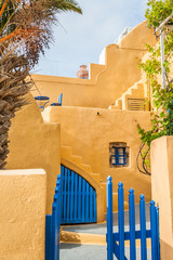 National architecture on Santorini island, Greece.