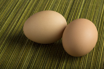 Two eggs