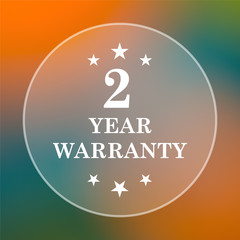 2 year warranty icon