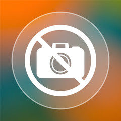 Forbidden camera icon
