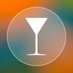 Martini glass icon