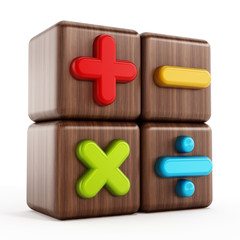 Fototapeta premium Mathematical symbols