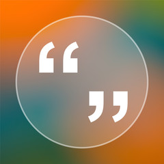 Quotation marks icon