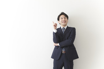 閃くビジネスマン