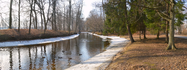 Весна в парке