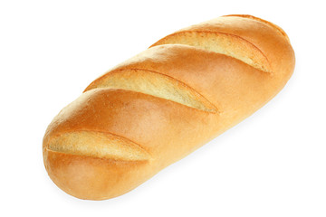 bread isolated on white background