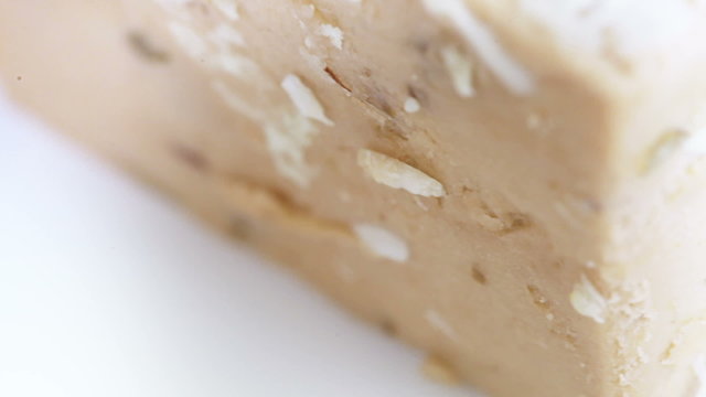 Fudge with hazelnuts
