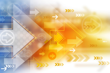 Fototapeta premium Abstract Arrow Background.
