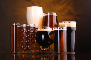 Beer glass variety