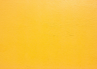 Yellow leather background.