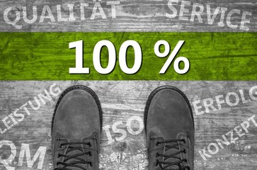 100%