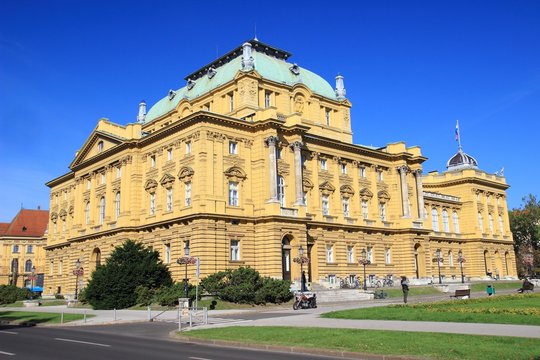 Croatian National Theatre in Zagreb