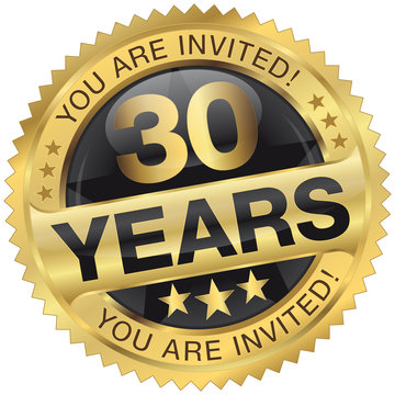 30 years - you are invited!