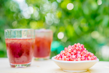 pomegranate juice