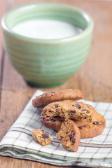 milk and cookies