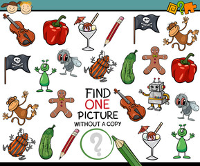 find single picture game cartoon
