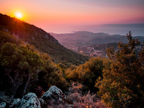 Sunset On Lesbos