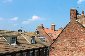 Rooftop of houses in Whitby Town