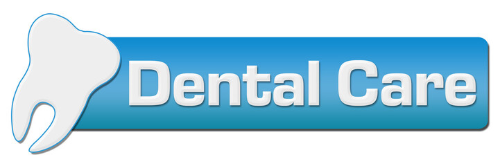 Dental Care With Tooth Symbol