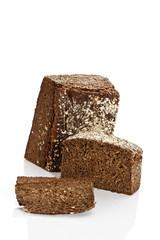 Vollkornbrot, Kastenbrot, Haferflocken