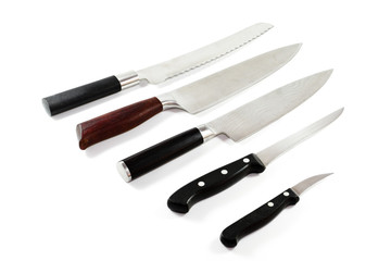 Verschiedene Küchenmesser