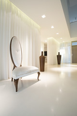 Luxury chair in modern design