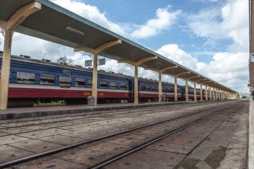 Fototapeta na wymiar Vietnam Hue's railway station