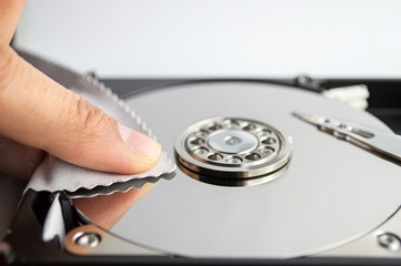 cleaning hard disk