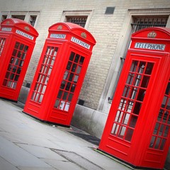 Obraz premium London telephone
