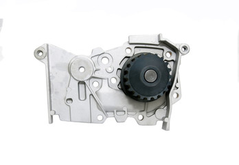 new car parts on a white background