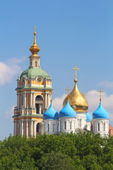 Fototapeta na wymiar Novospasskiy monastery, Moscow, Russia