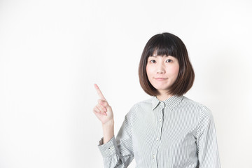 白バックOLポートレート