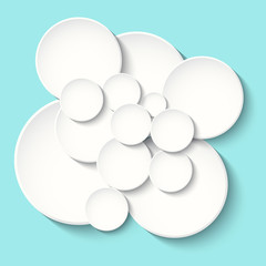 Background with elements