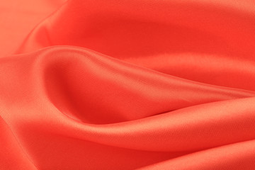 bends coral satin