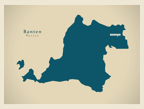 Modern Map - Banten ID