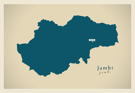 Modern Map - Jambi ID