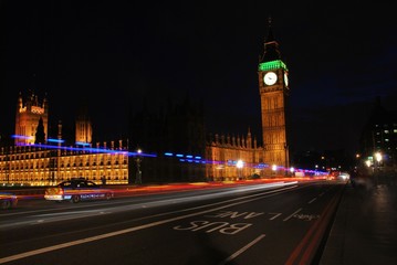 Big Ben at night