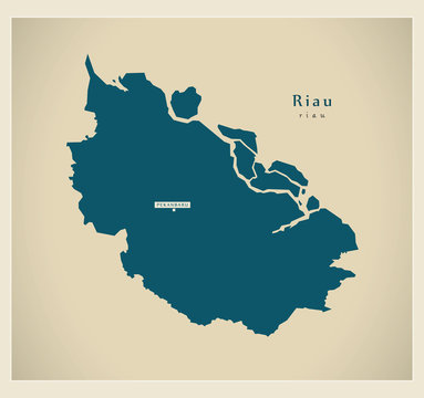 Modern Map - Riau ID