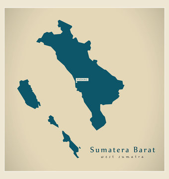 Modern Map - Sumatera Barat ID