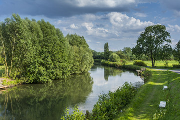 Les bords de Somme à Eaucourt-sur-Somme