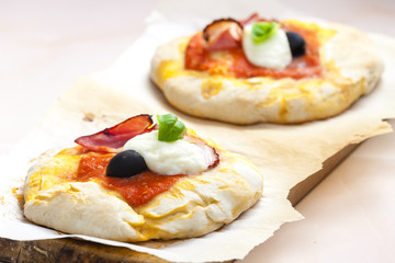 mini pizza