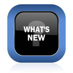 new square glossy icon