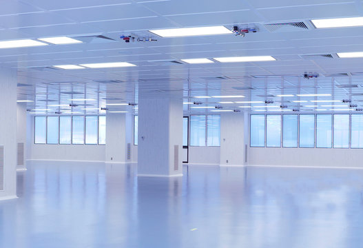 Sala stabilimento industriale