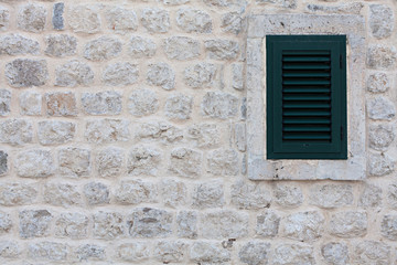 Fototapeta na wymiar house wall with window