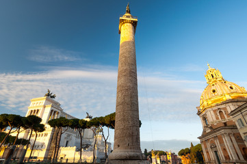 Naklejka premium Roma Colonna di Traiano